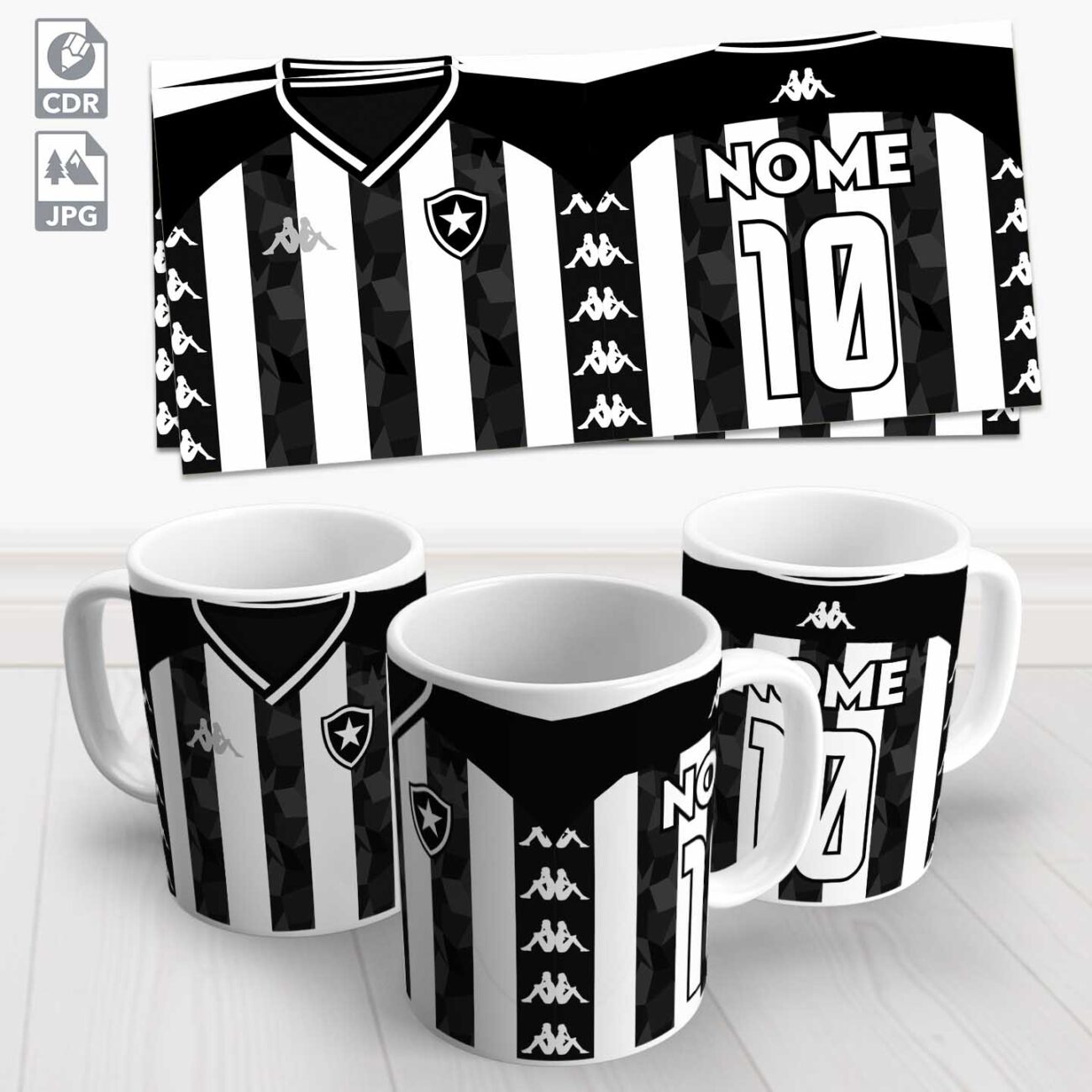 caneca bota fogo