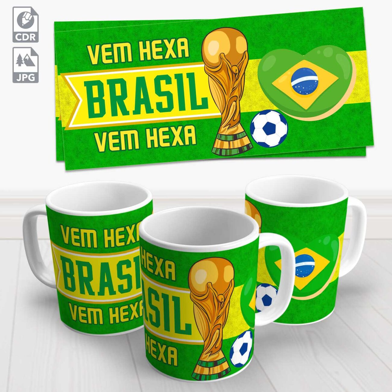 caneca brasil copa