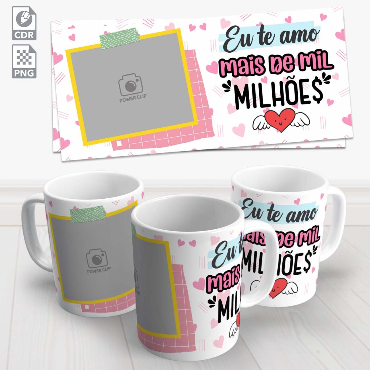 caneca dia dos namorados eu te amo mais de mil milhoes 1