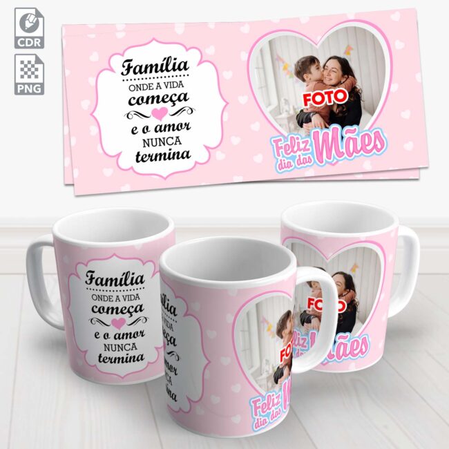 caneca feliz dia das maes 1