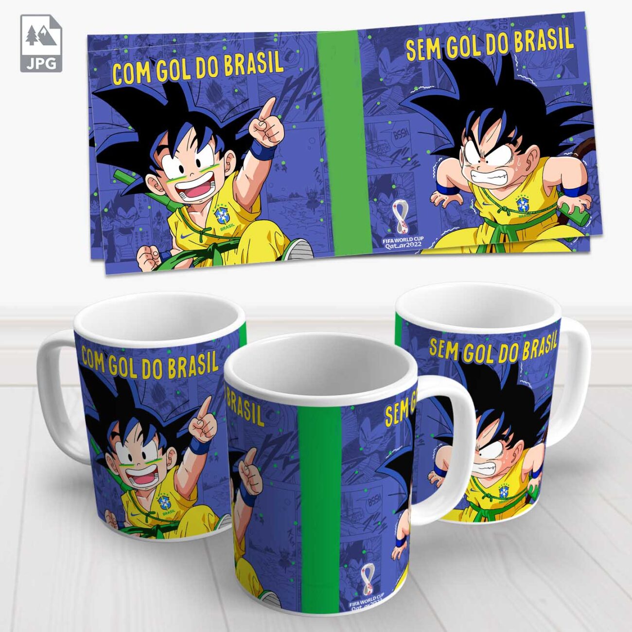 caneca goku brasil qatar