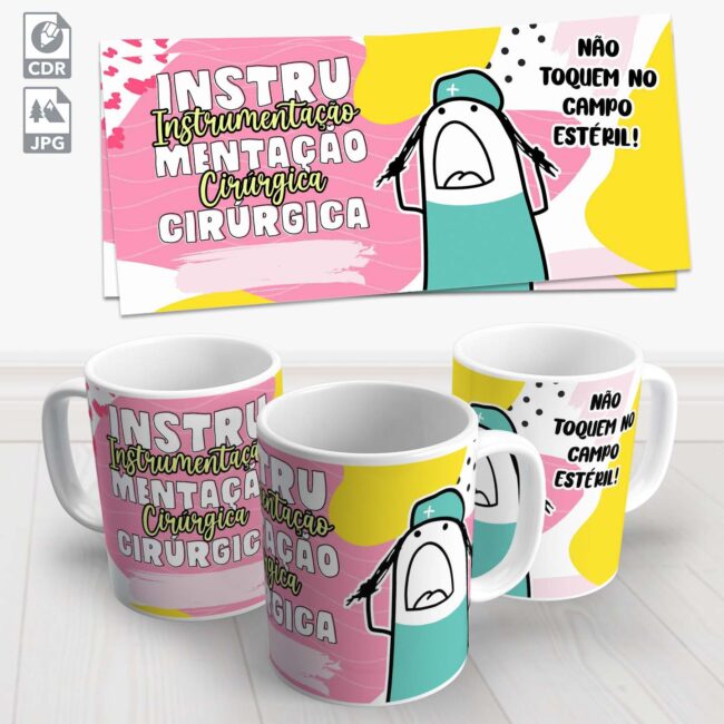 caneca instrumentacao cirurgica flork