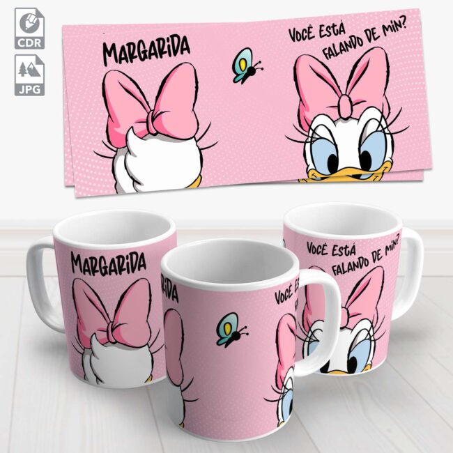 caneca margarida