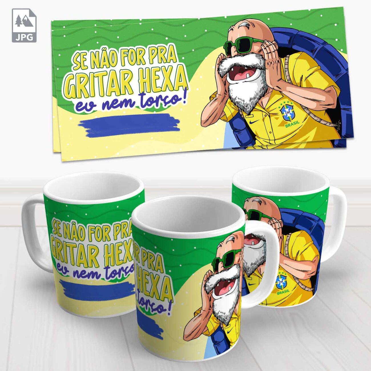 caneca mestre kame brasil copa