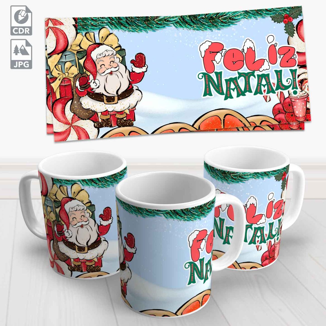 caneca natal