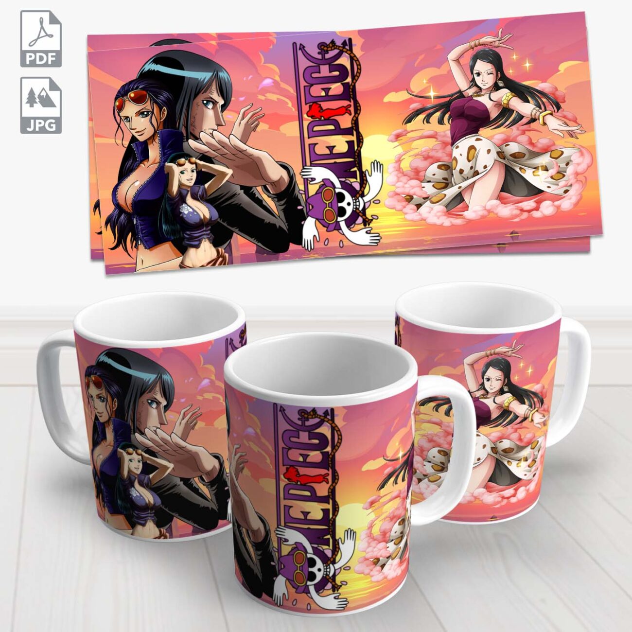 caneca one piece 12