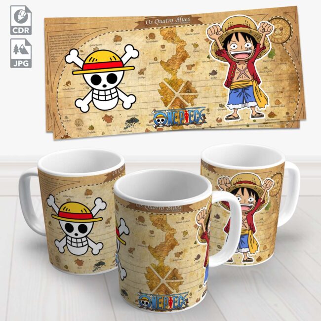 caneca one piece