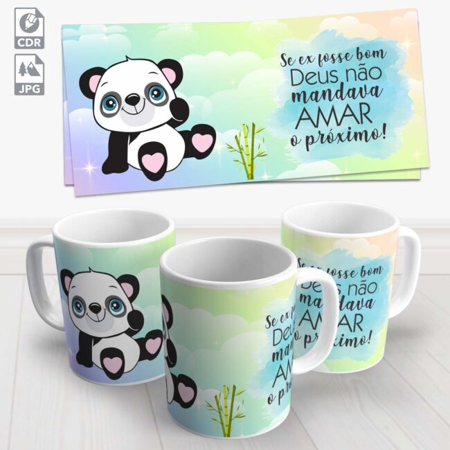 caneca panda frases 10