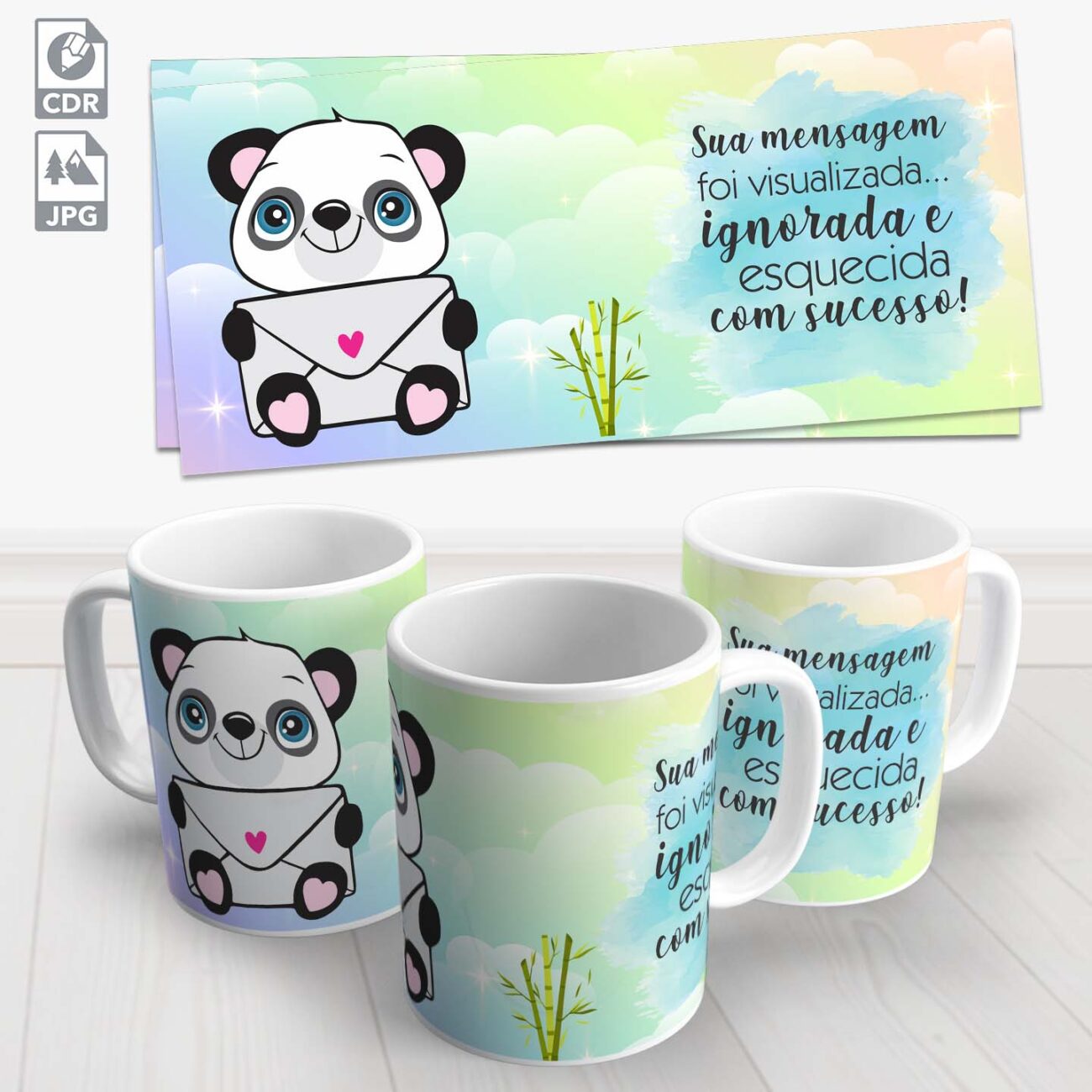 caneca panda frases 12