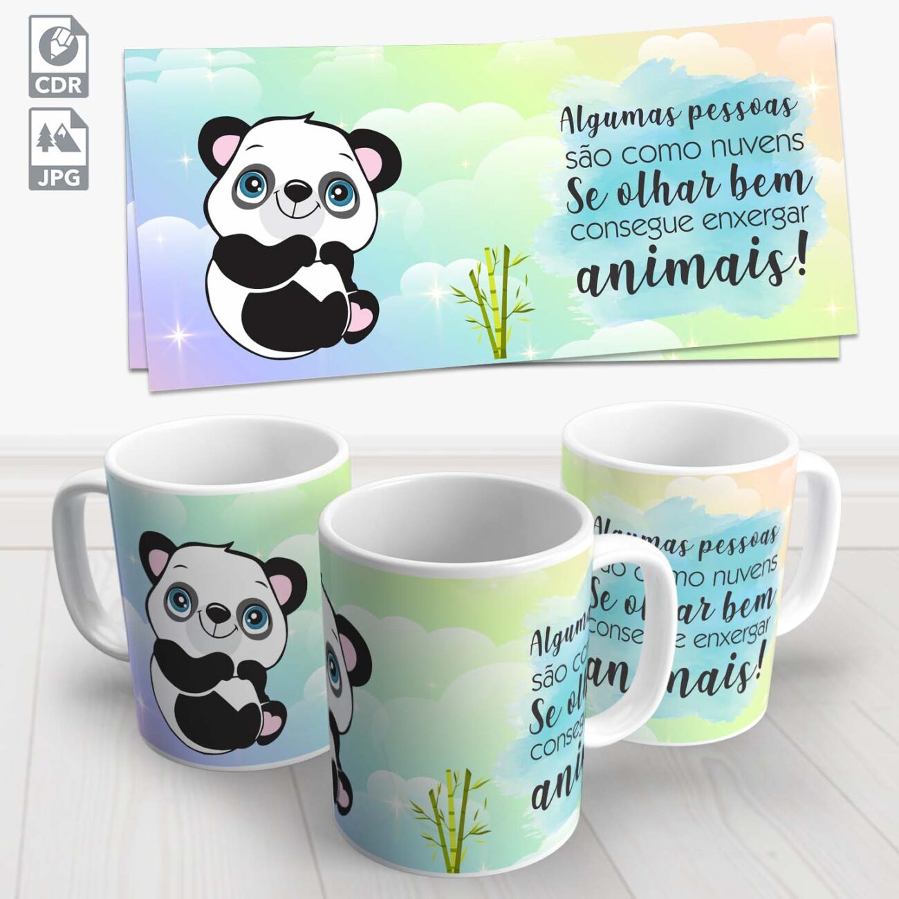 caneca panda frases 13