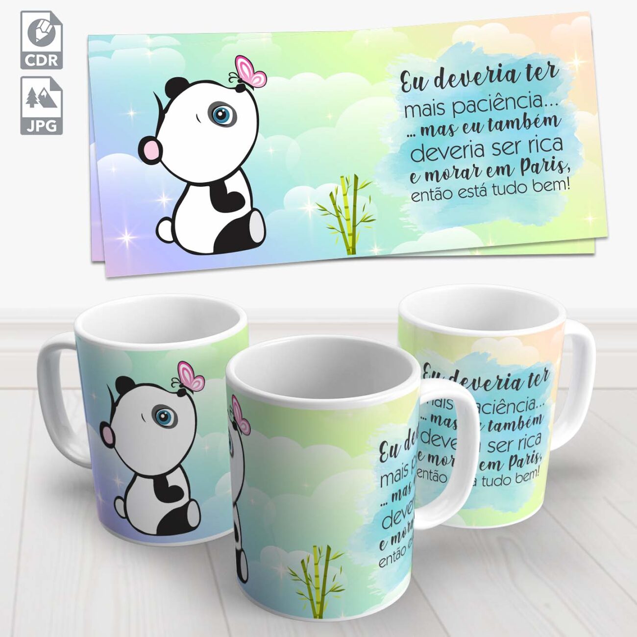 caneca panda frases 14