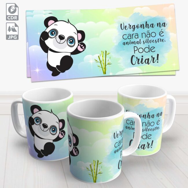 caneca panda frases 5