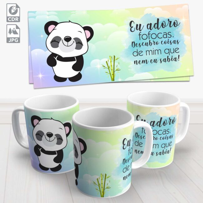 caneca panda frases 7