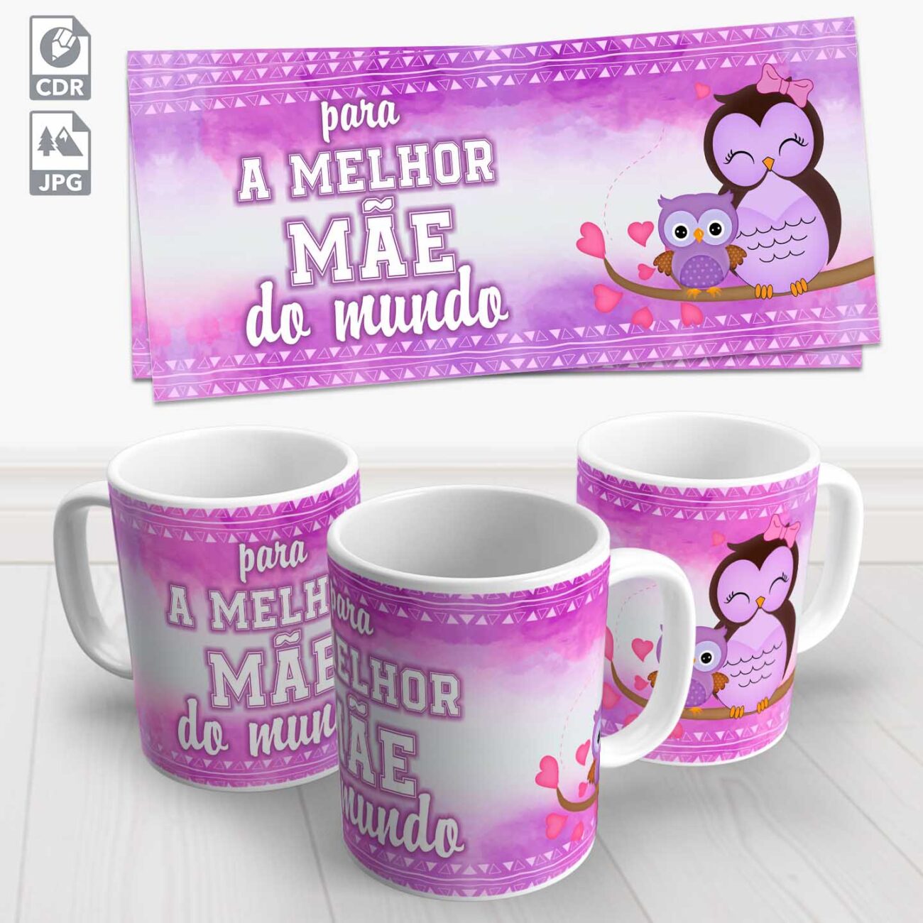 caneca para a melhor mae do mundo