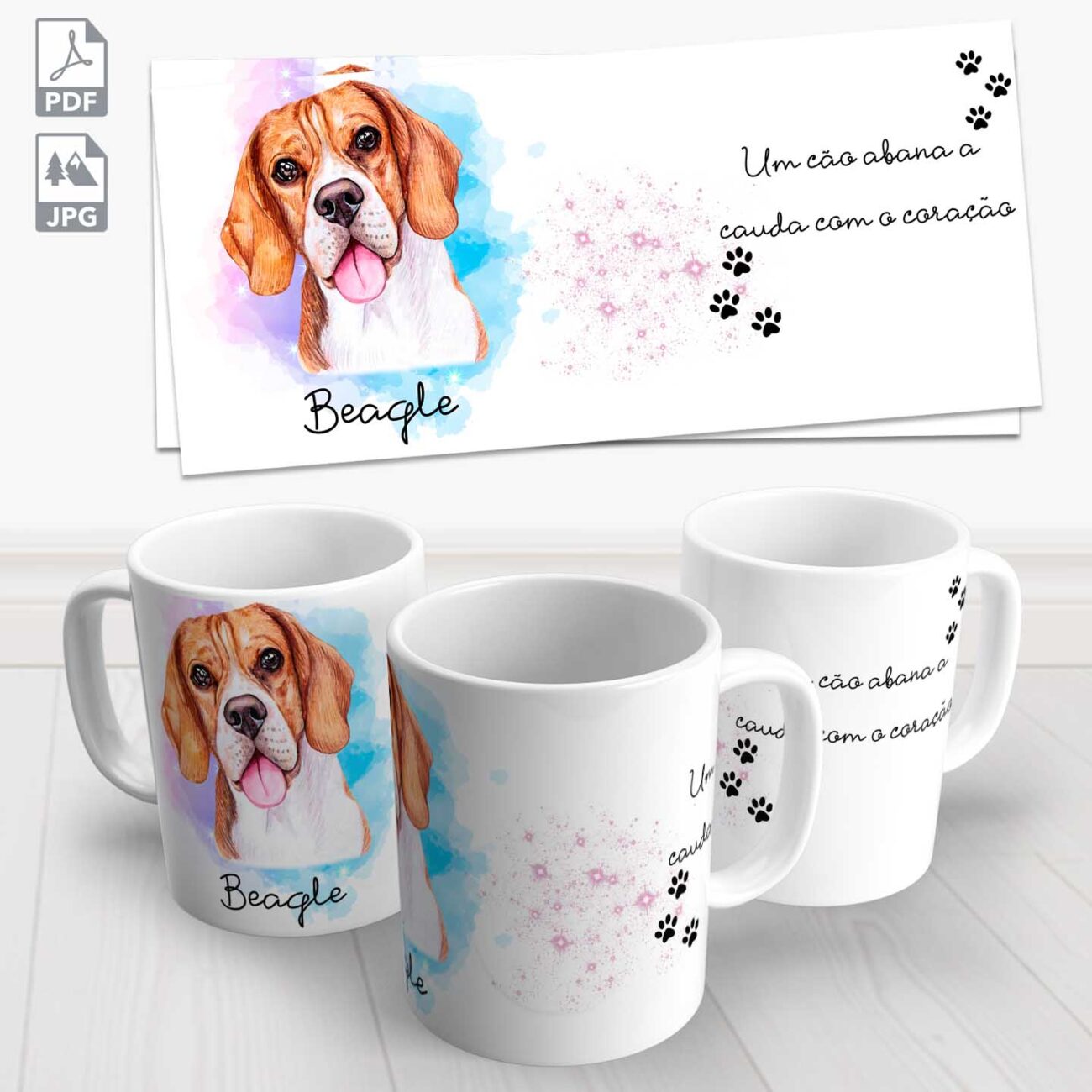 caneca pet beagle 1