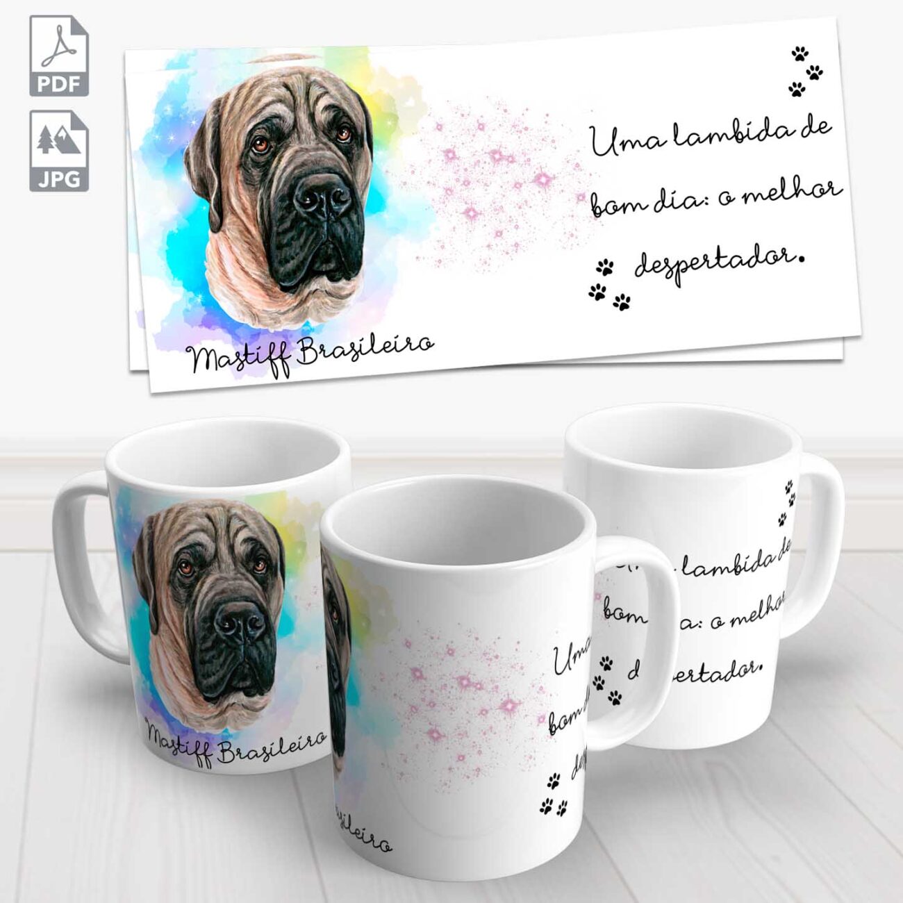 caneca pet fila brasileiro