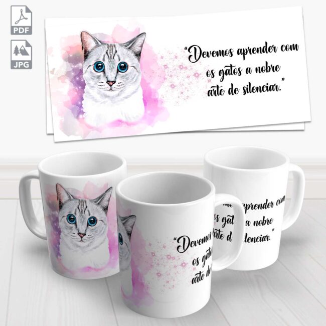 caneca pet gato 9