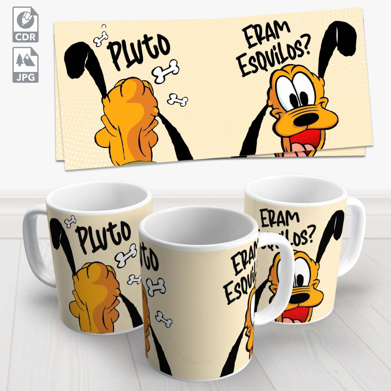 caneca pluto