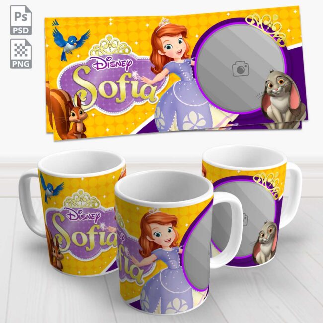 caneca princesa sofia 2