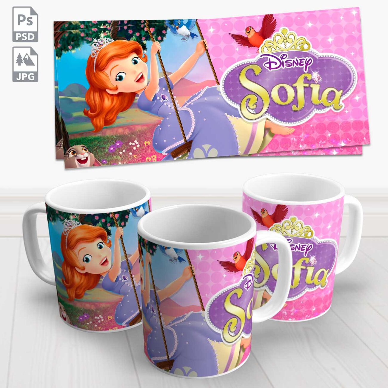 caneca princesa sofia 4