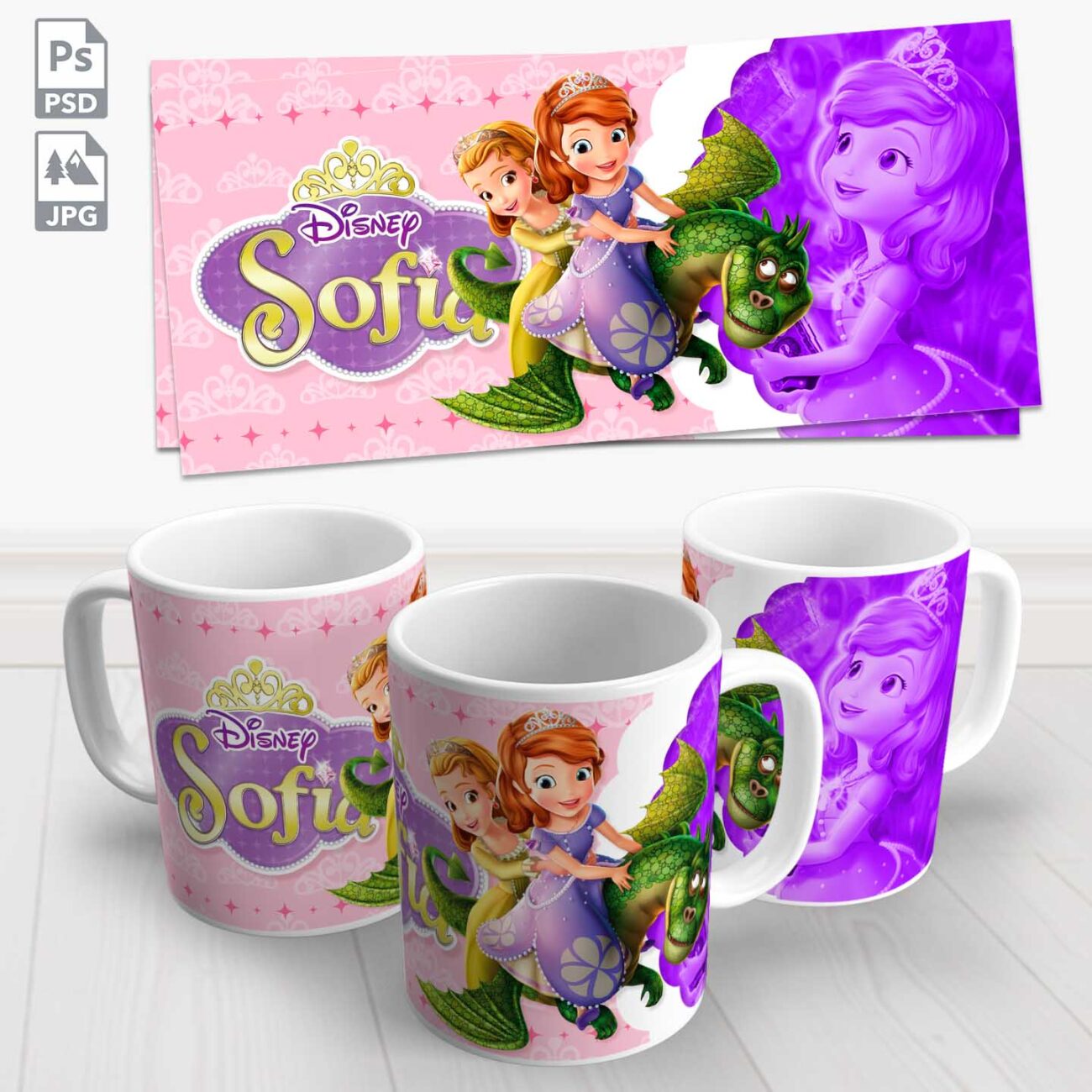 caneca princesa sofia 5