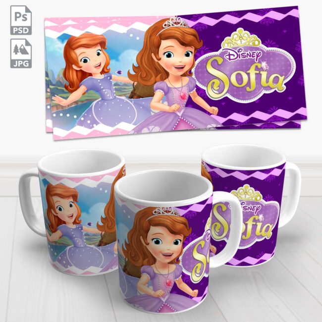 caneca princesa sofia 7