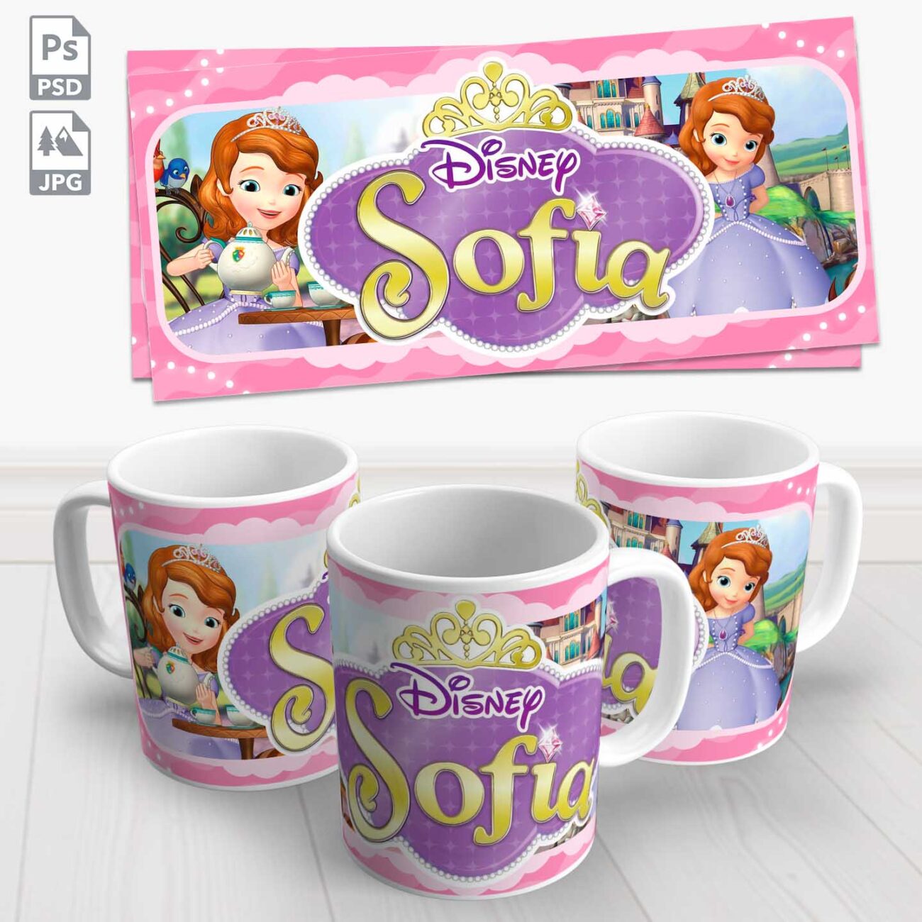 caneca princesa sofia 8