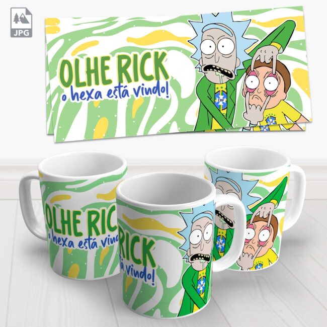 caneca rick brasil copa