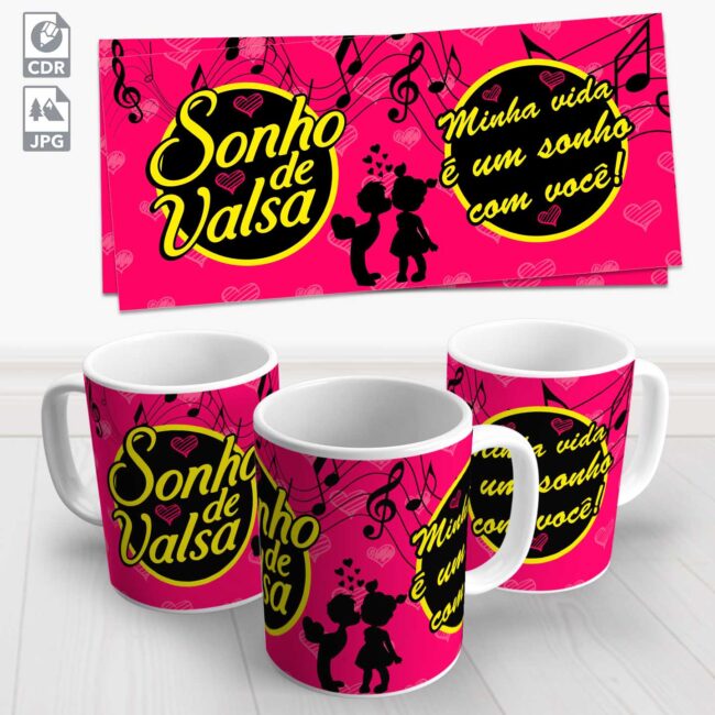 caneca sonho de valsa