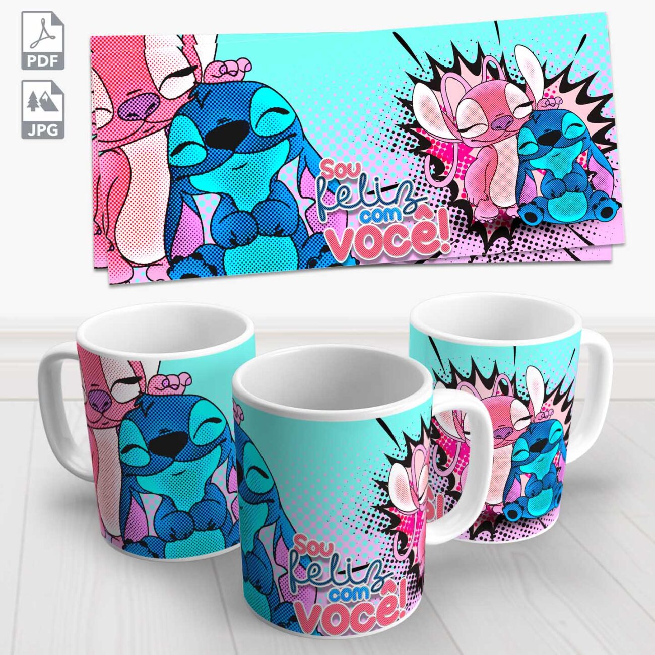 caneca stitch love 2