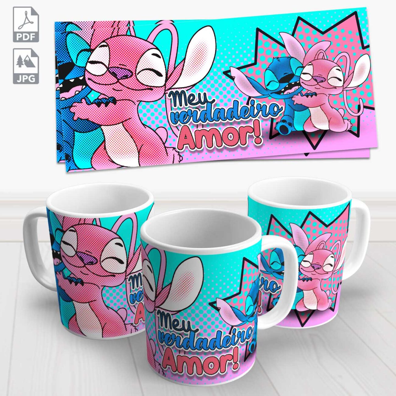 caneca stitch love 4