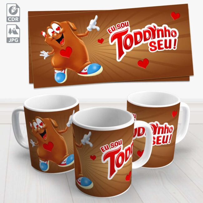 caneca toddynho seu dia dos namorados