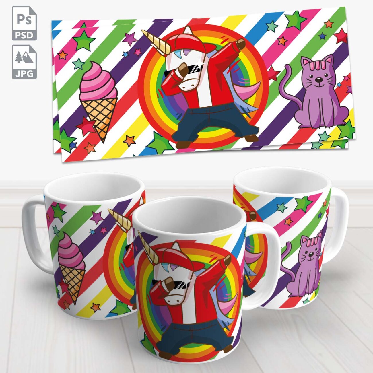 caneca unicorinio lgbtqia 2