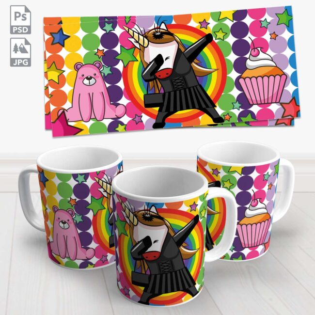 caneca unicorinio lgbtqia 3