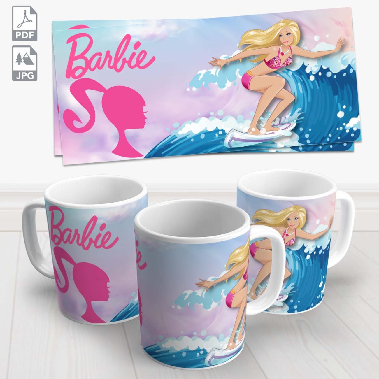 caneca barbie 1