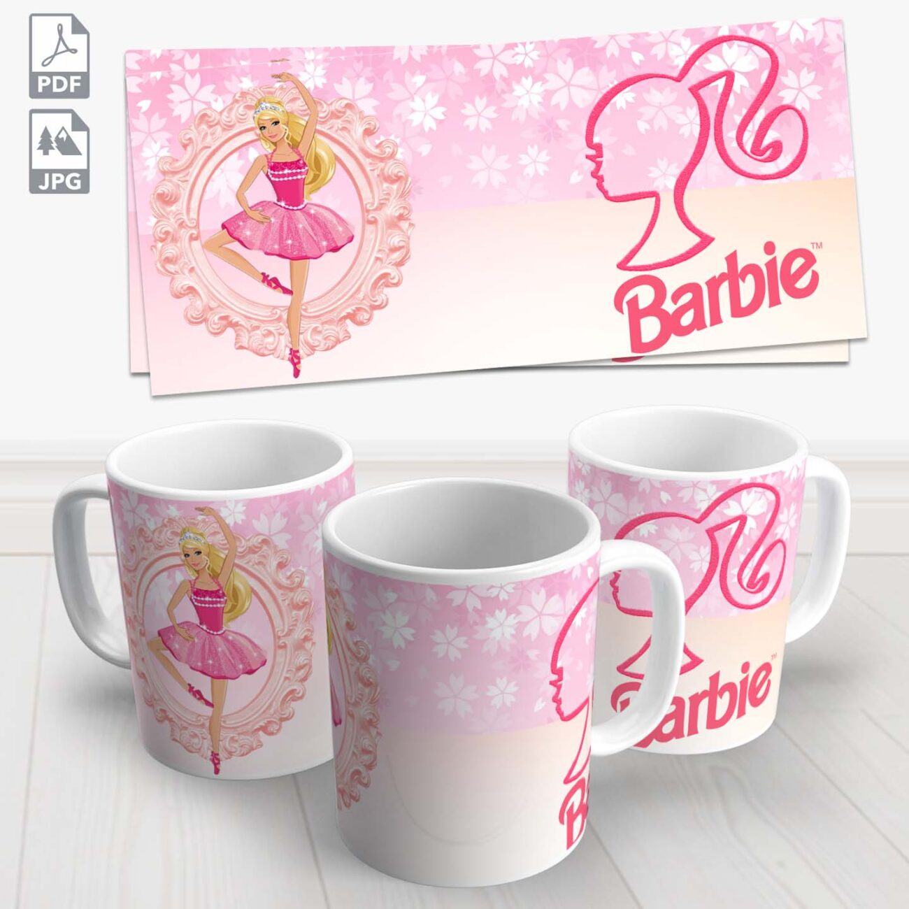 caneca barbie 3