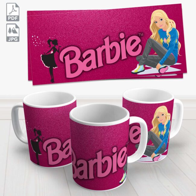 caneca barbie 4