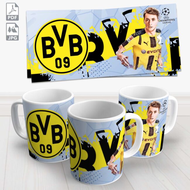 caneca borussia dortmund