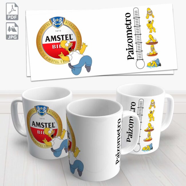 caneca chopp amstel