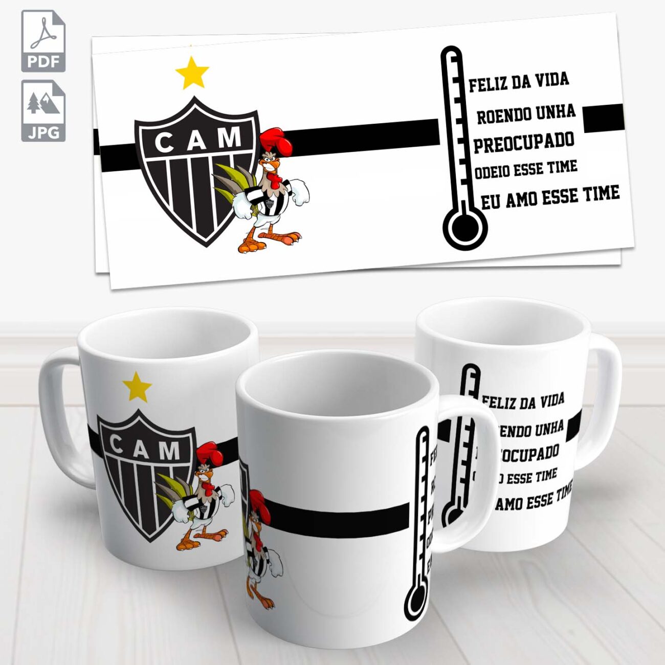 caneca chopp atletico mineiro