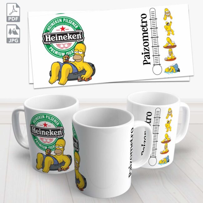 caneca chopp heineken