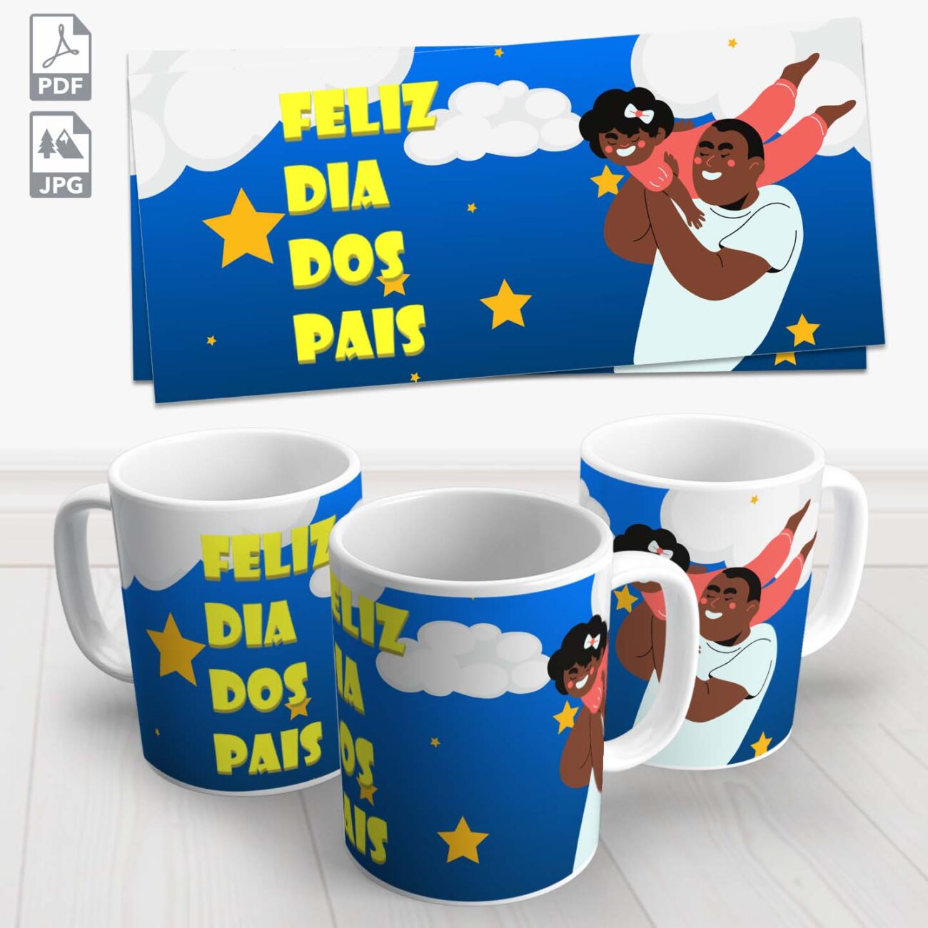 caneca dia dos pais