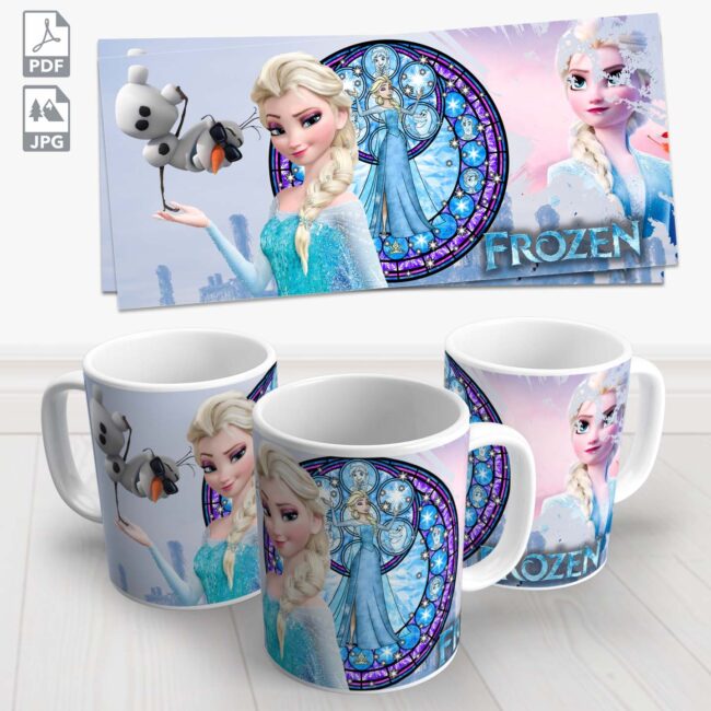 caneca disney frozen