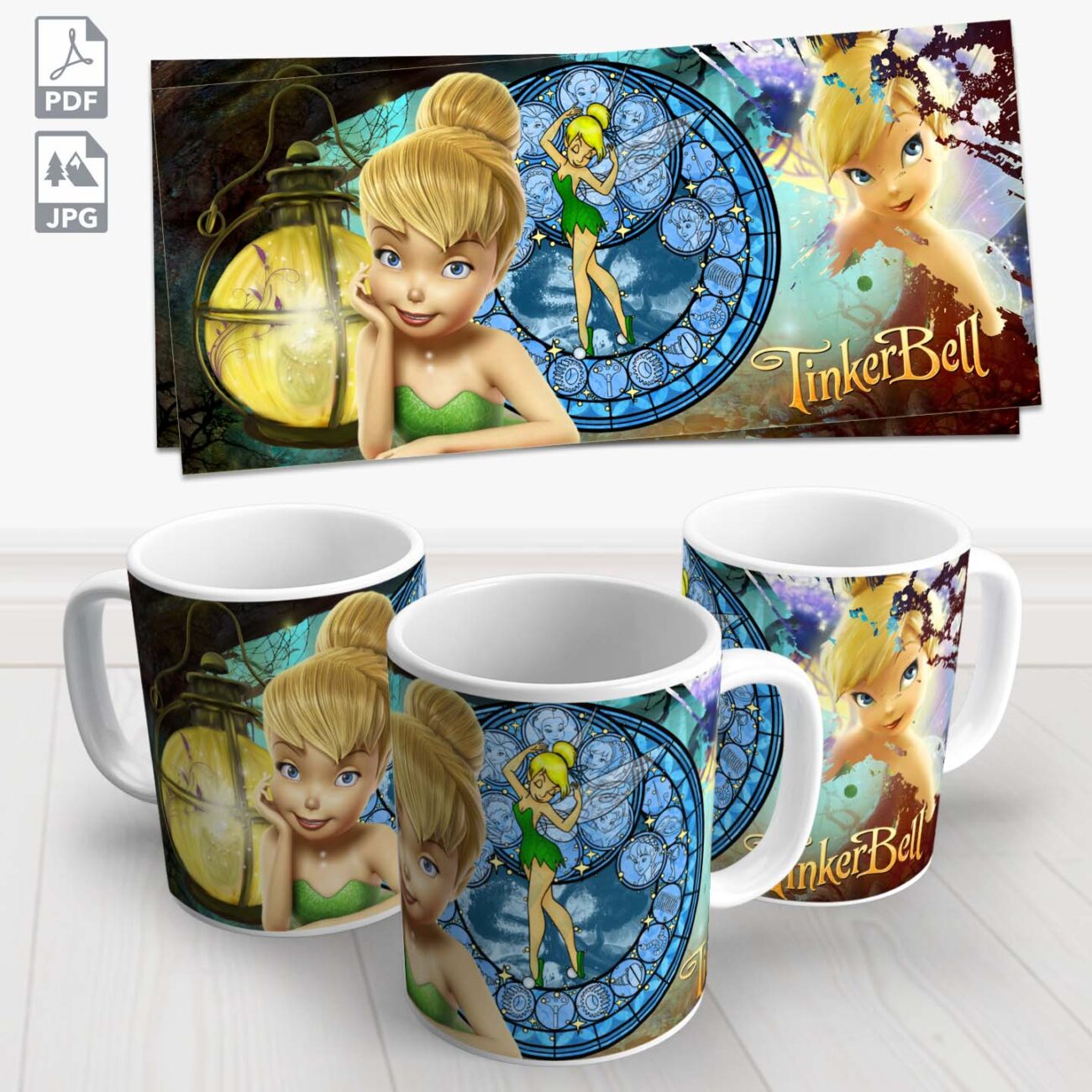 caneca disney sininho