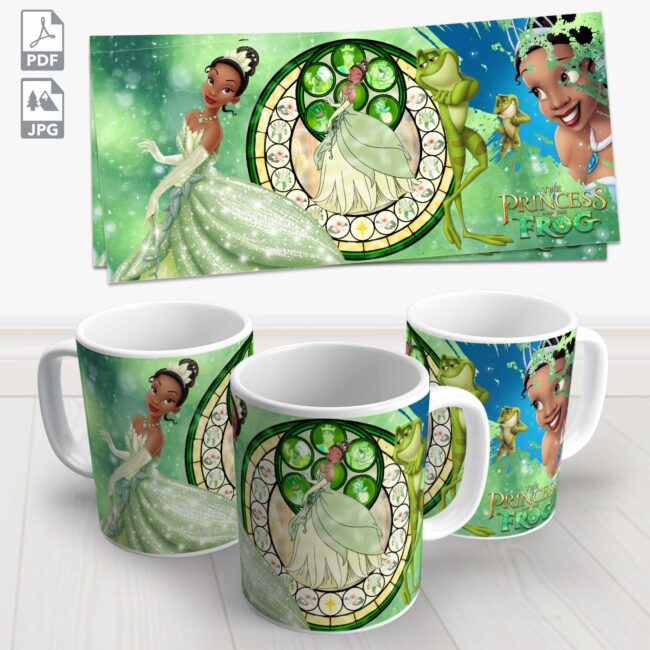 caneca disney tiana