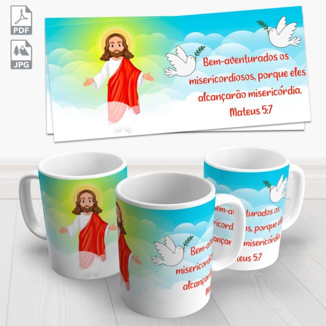 caneca jesus cristo 5