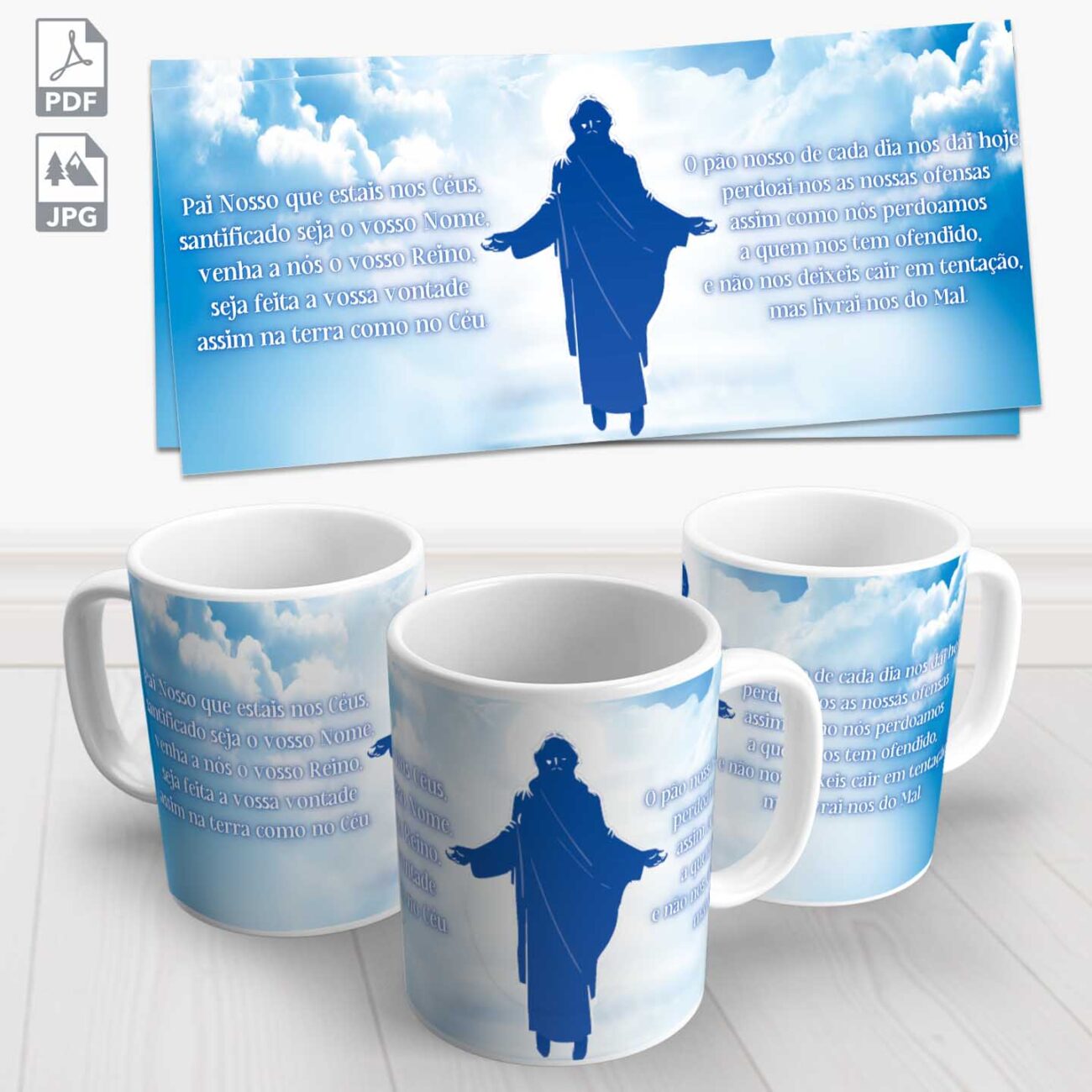 caneca jesus cristo 8