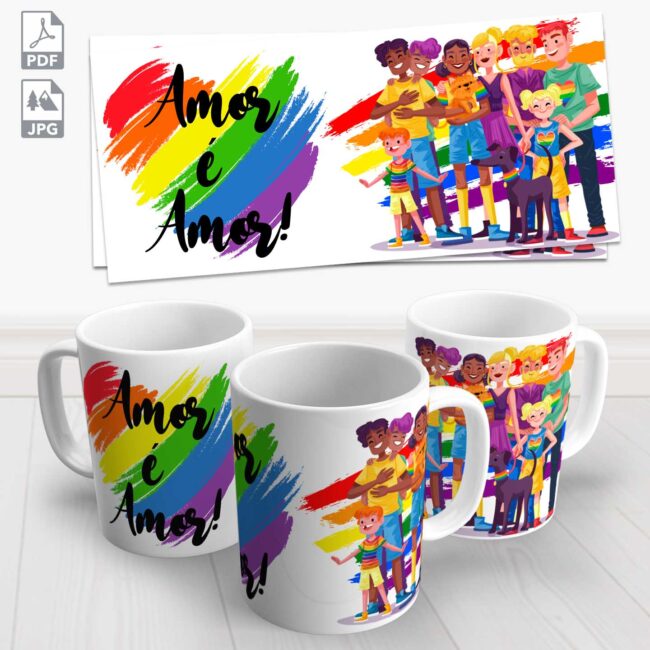 caneca lgbtqia