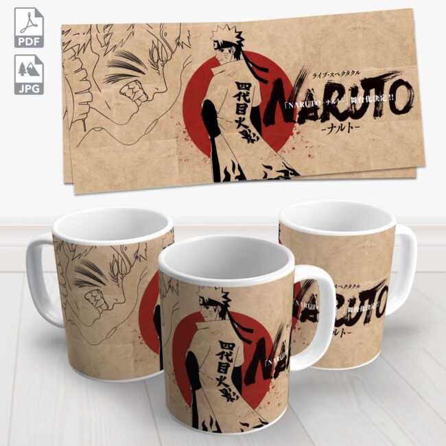 caneca naruto