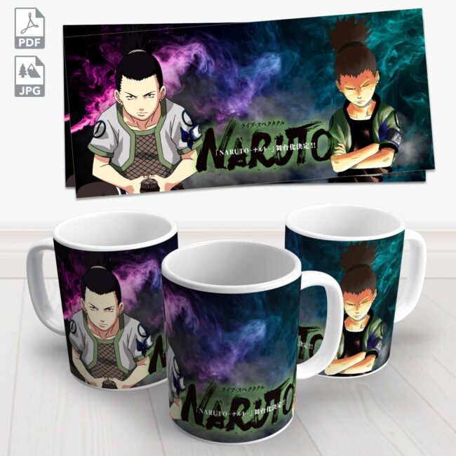 caneca naruto chicamaru